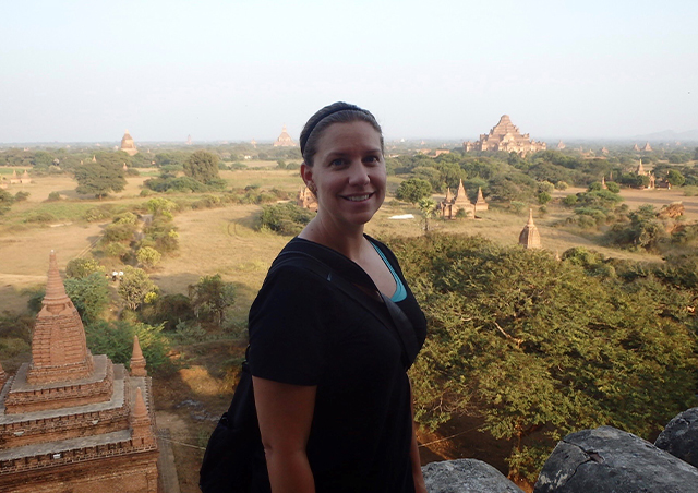Taking in the awe-inspiring sights of Bagan, Myanmar.